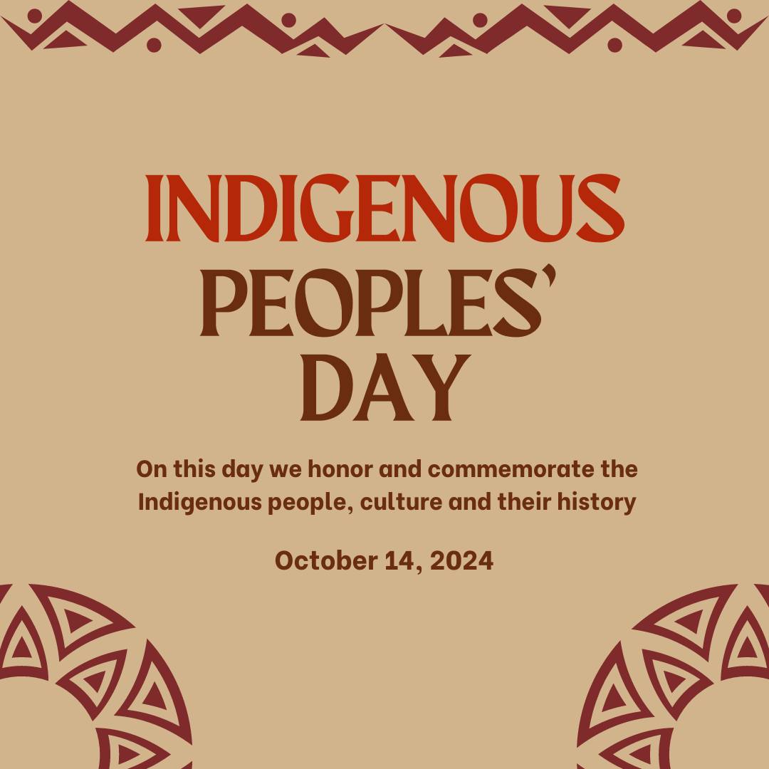 SBY4C - 🌿 Today, we celebrate Indigenous Peoples Day, a day to ...