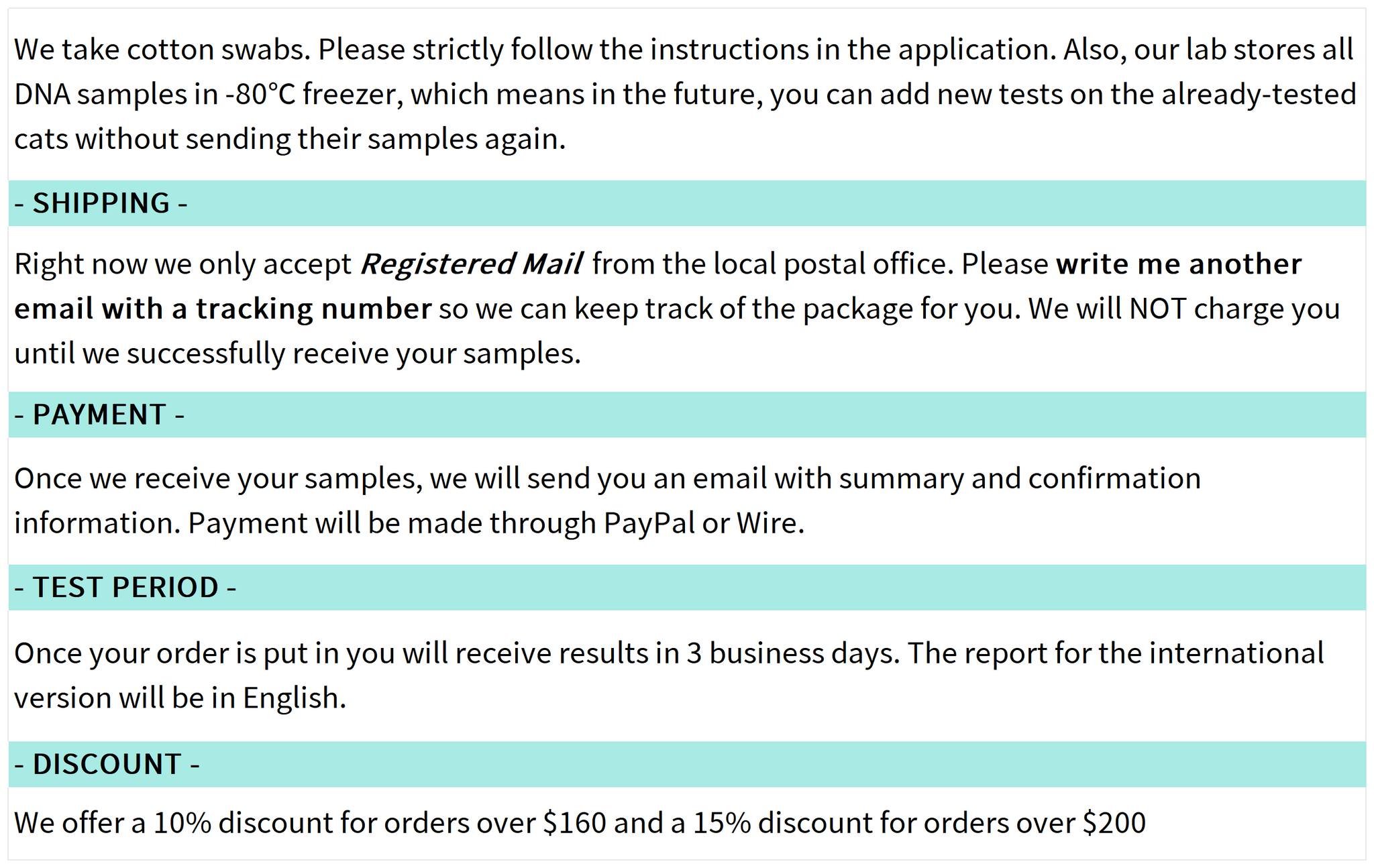Petgeno - 🧬 Everything You Need to Know Before Sending Samples Here’s ...