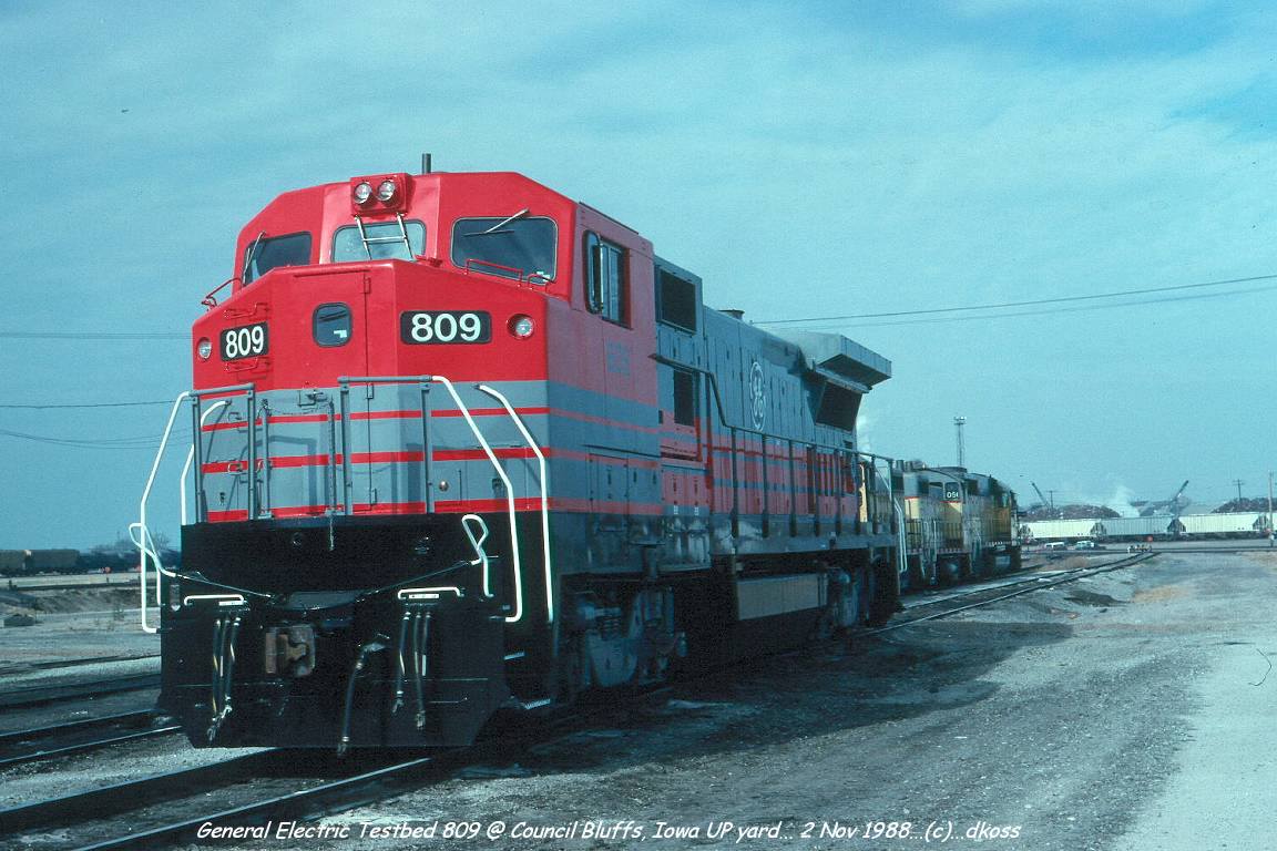 GECX B39-8 809 Locomotive History and Features