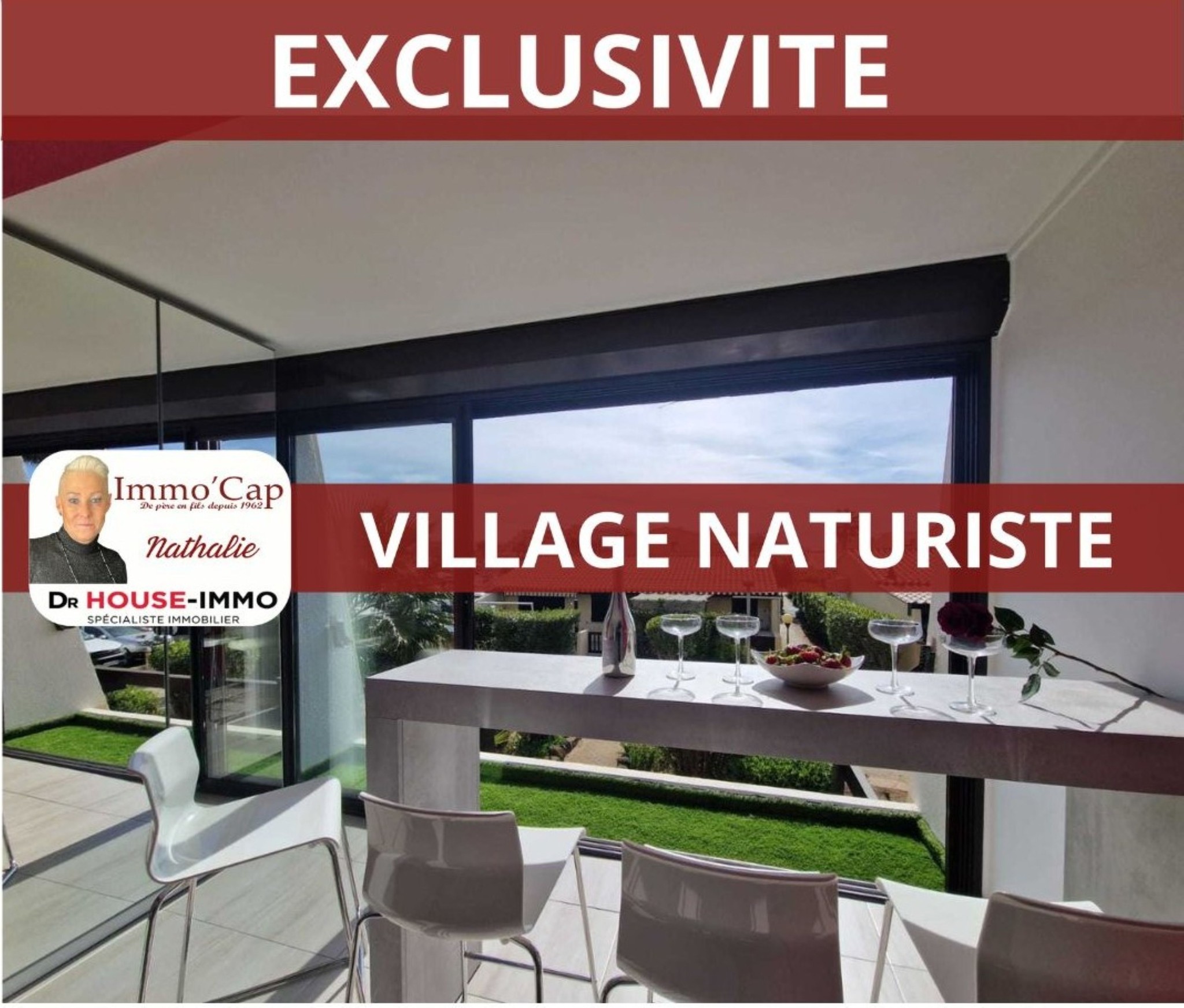 Immo'Cap Nat - SUPERBEMENT RENOVE AVEC PLACE DE PARKING ET...