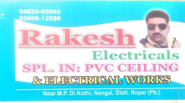 Rakesh PVC Ceiling & Electrical Works | Nangal