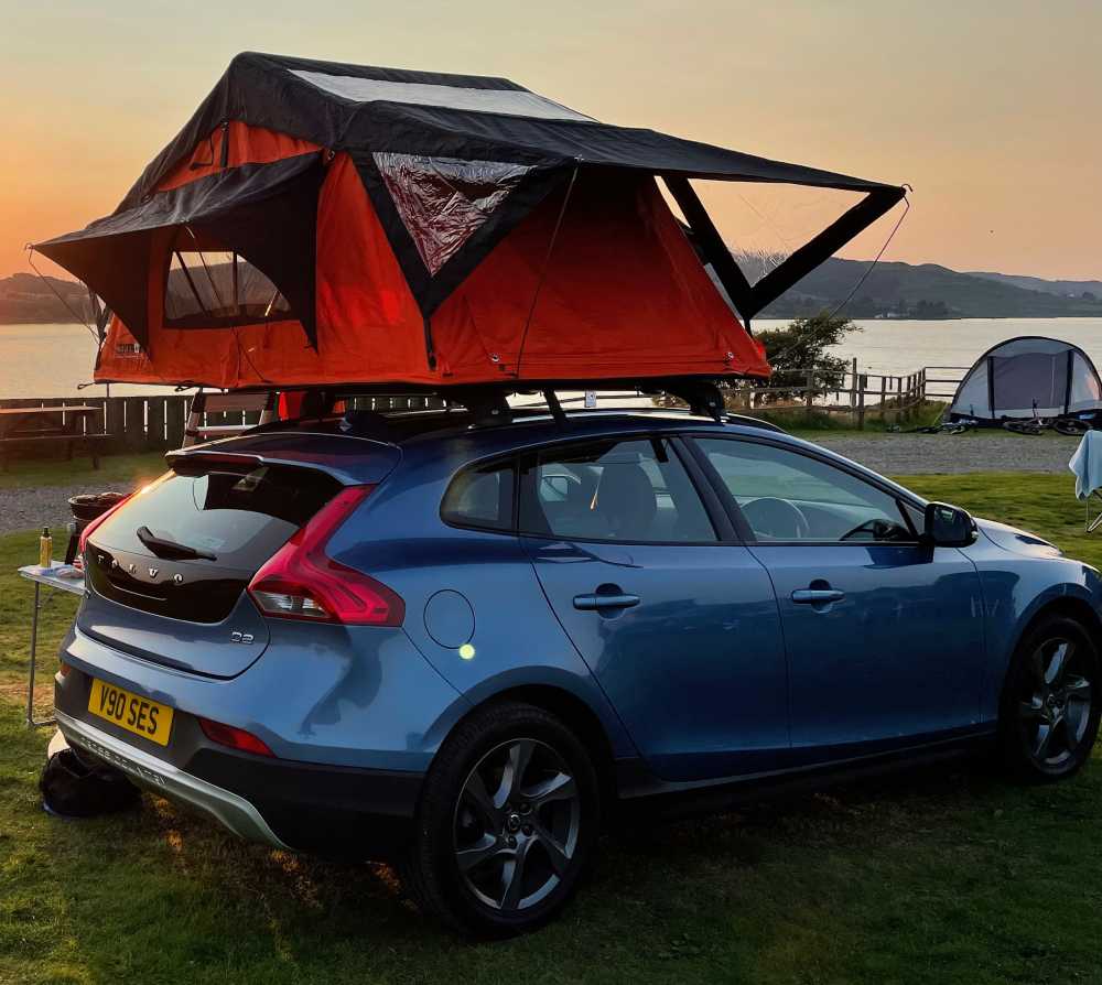 wurfzelt aufenthaltszelt Zelt 2-4 Personen Campingzelt Pop Up Junker jägares stig — Color:Holographic Red brand_trek