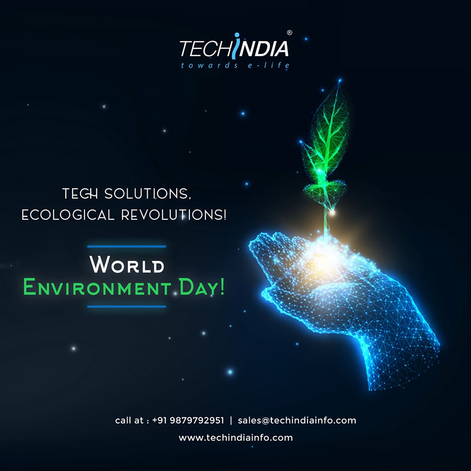TechIndia - On this World Environment Day, let's join...