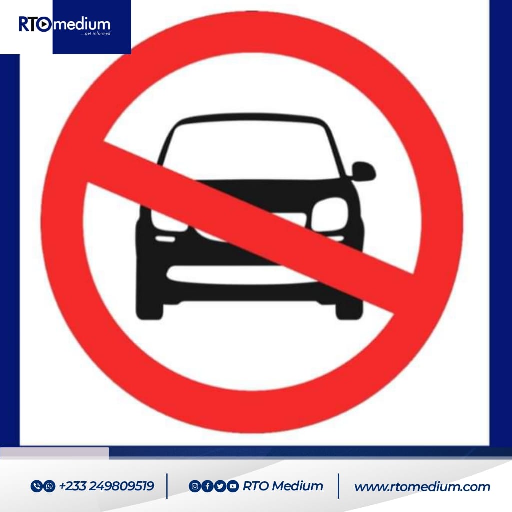 RTO Medium - DAILY ROAD SAFETY TIPS Prohibitary Signs No... | Facebook