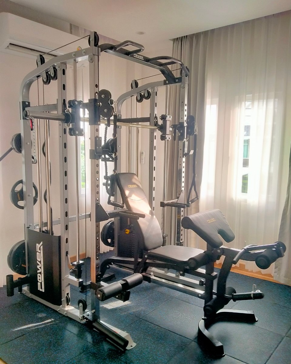 #ฟิตเฟิร์มจบในเครื่องเดียว #M7 #smithmachine สุดยอดเครื่องออกกำลังกาย ...