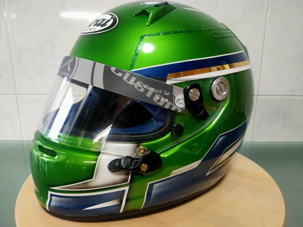 arai helmet france Regent-X Solid Face line of racing helmets with the GP Helmets Archives - Veneratio Designs