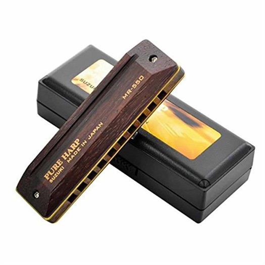 Suzuki Pure Harp MR-550 rosewood harmonica review