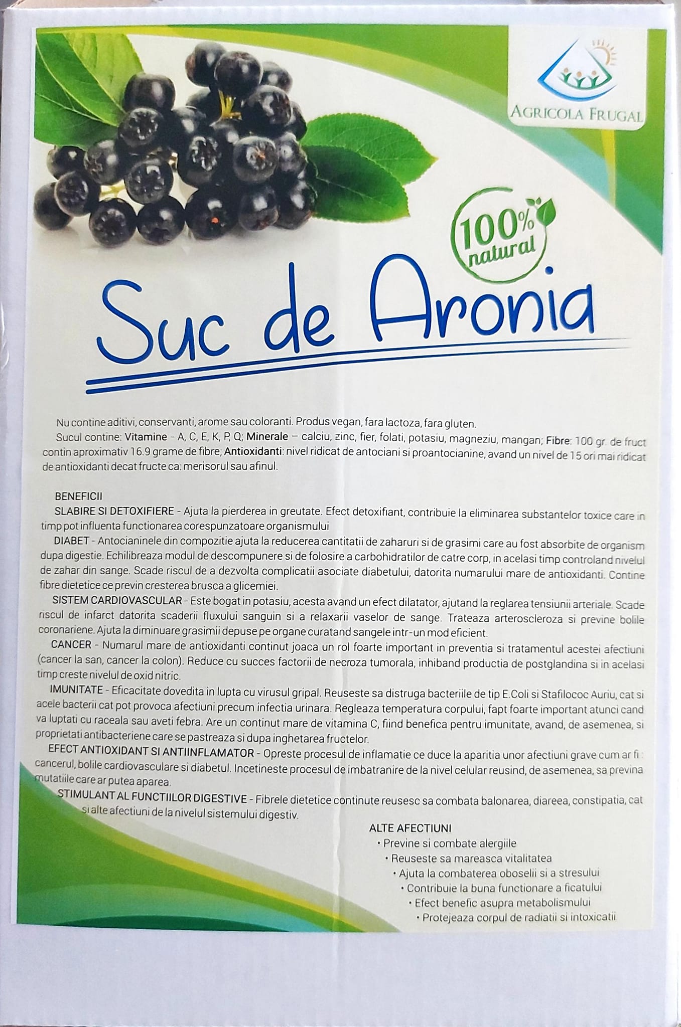 Dana Plafar - Sucul de aronia conține vitamine,minerale,... | Facebook