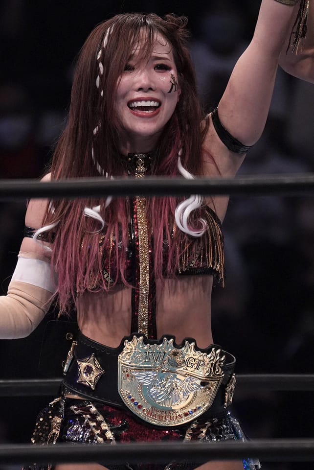 KAIRI becomes first-ever IWGP Women's Champion at NJPW x Stardom