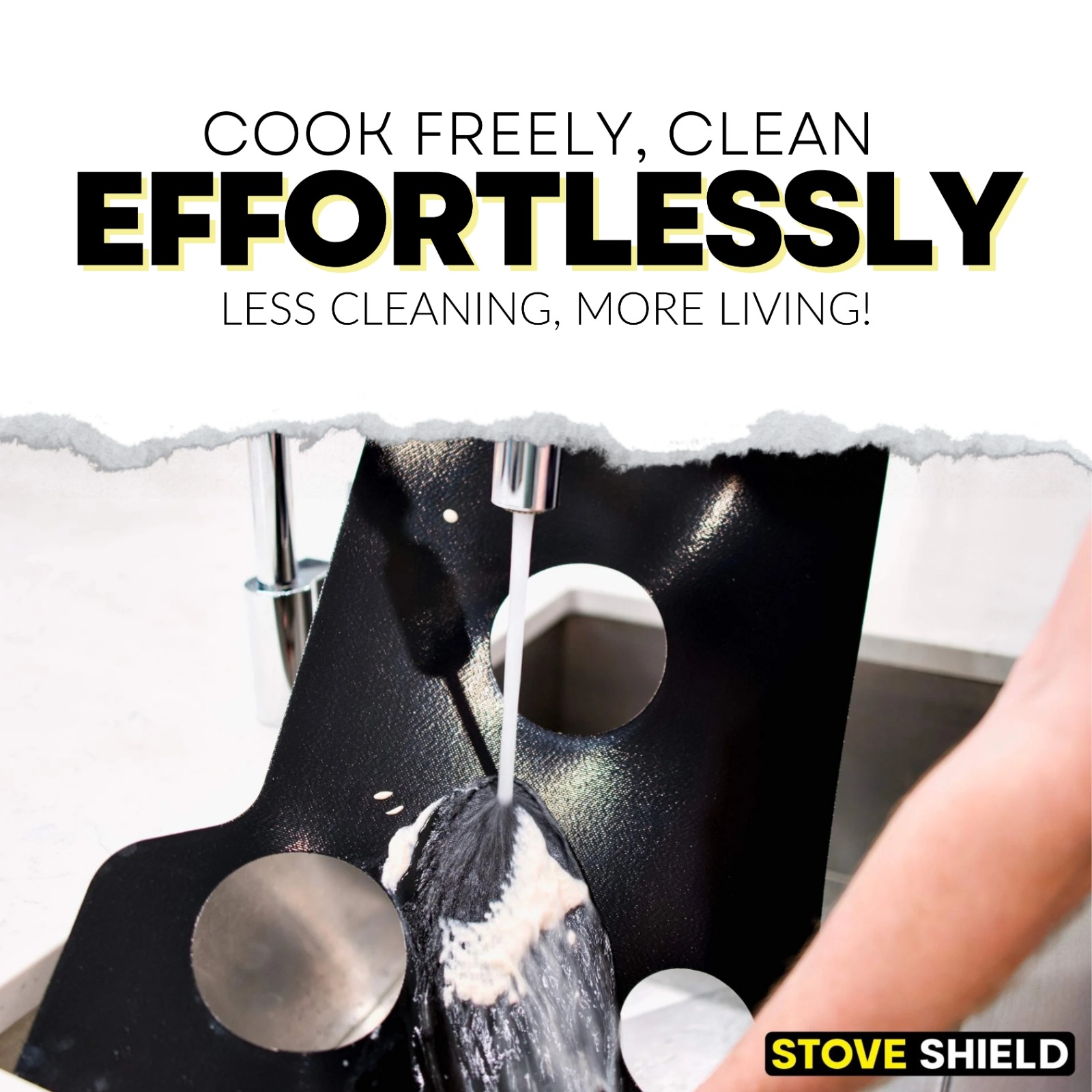 Stove - Less Cleaning, More Living! Say goodbye to scrubbing and ...