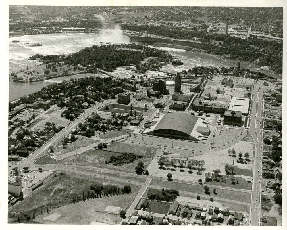 1979 photo of downtown Niagara Falls NY