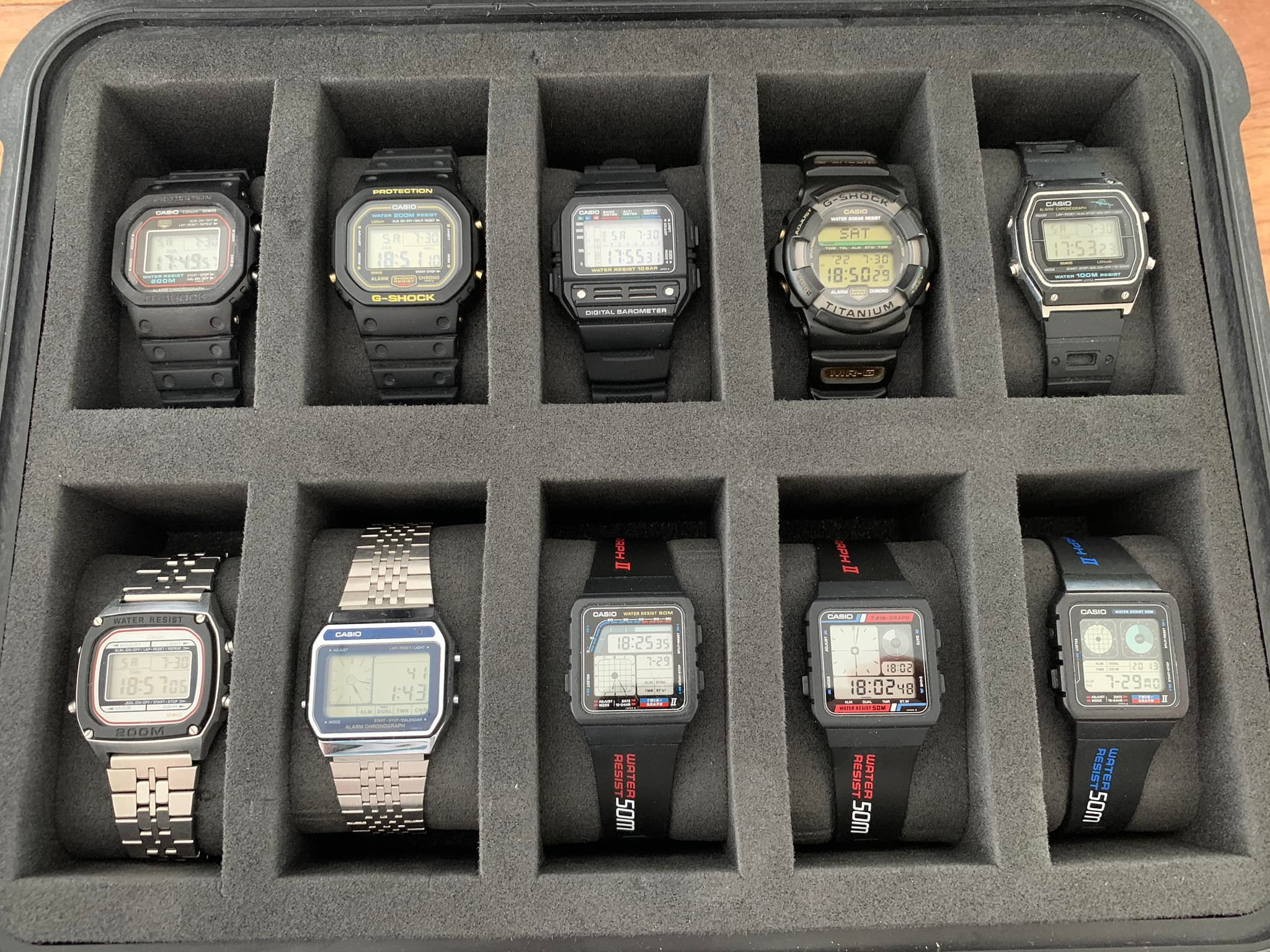 My Casio MGC-10😍, released in 2006, is a unique digital watch in