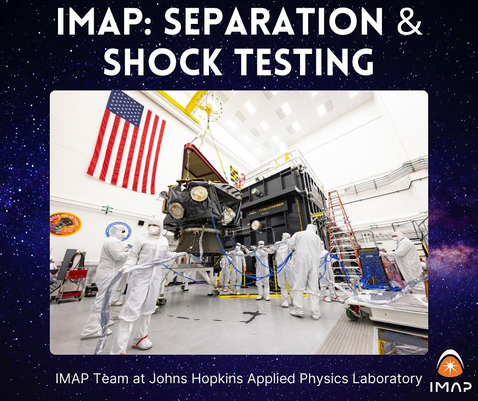 IMAP - How shocking! ⚡️😱 Sending a spacecraft into orbit is one heck of ...