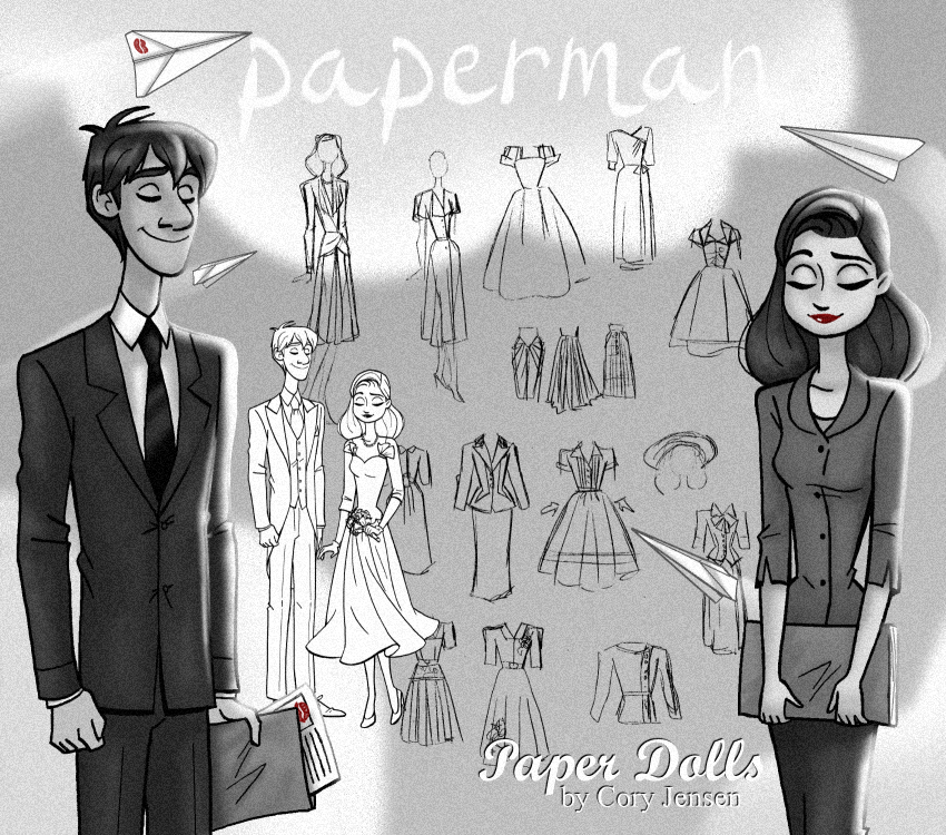 Paper Dolls by Cory - Paperman is correct! If you're not familiar ...