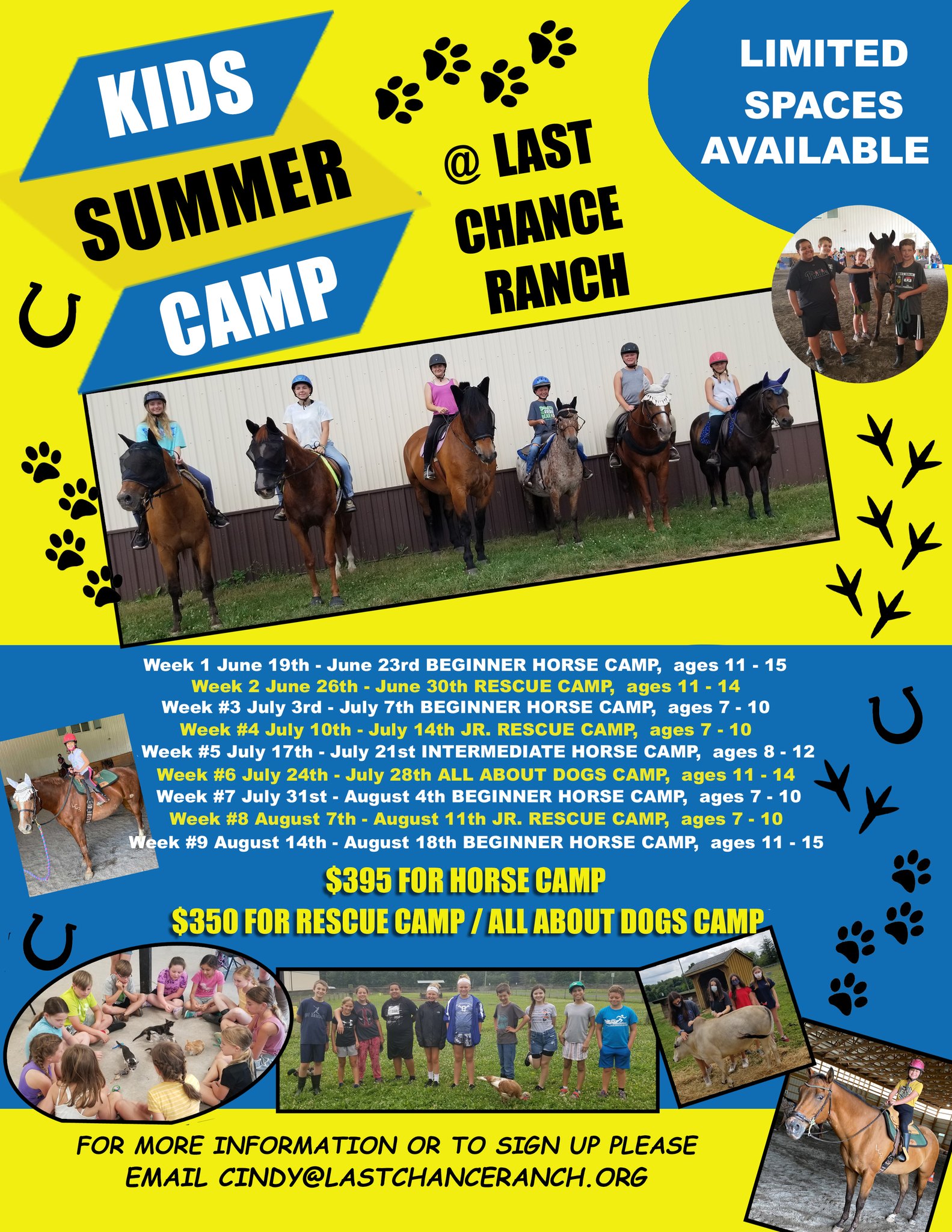 Summer camp is back at Last Chance... - Last Chance Ranch | Facebook