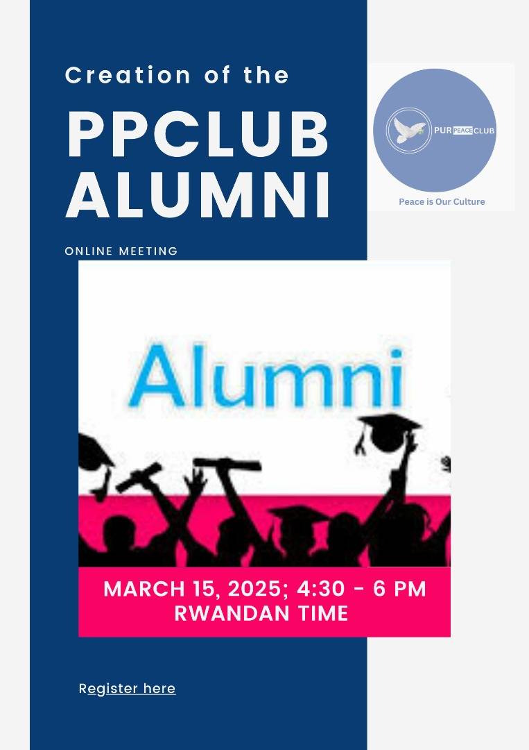 Peace - The Protestant University of Rwanda (PUR) Peace Club (PPCLUB ...
