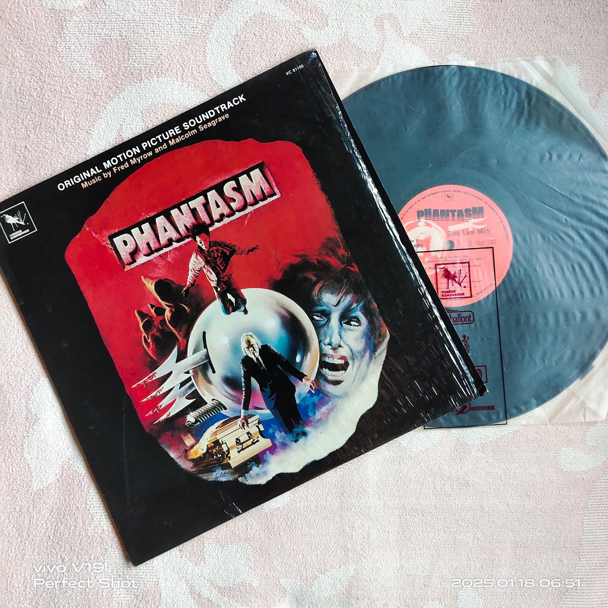 Phantasm 1979 Soundtrack by Fred Myrow and Malcolm Seagrave