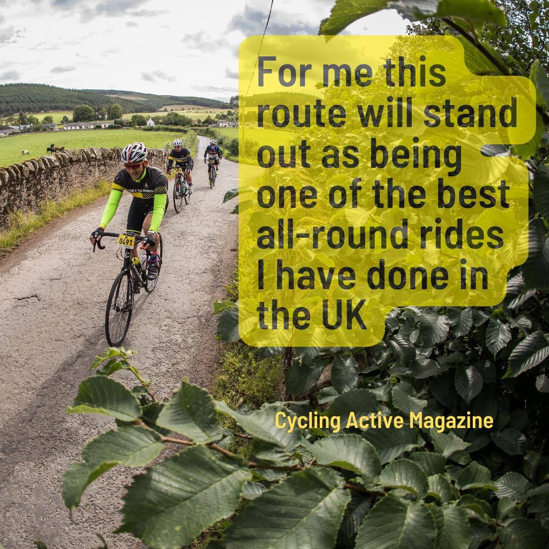 “For me this route will stand out as... - Tour O The Borders | Facebook