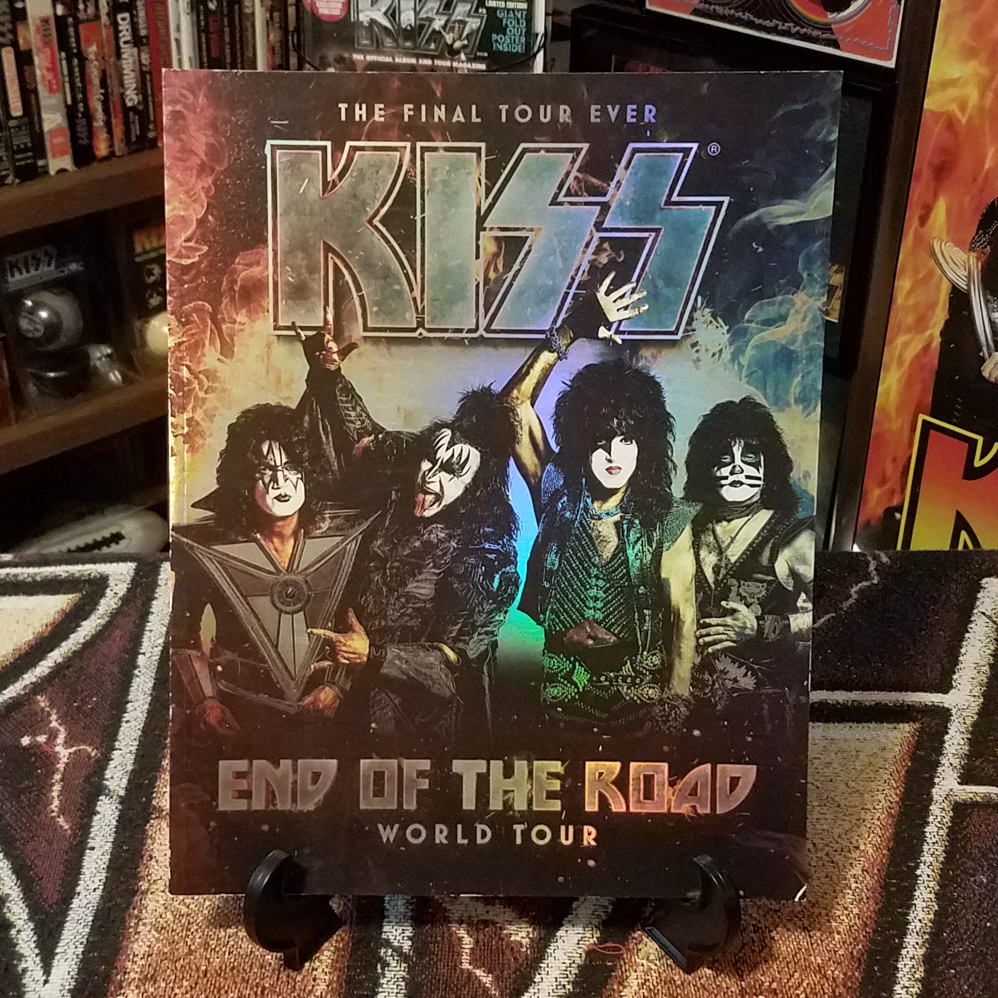 KISS 40th anniversary tour book collection series