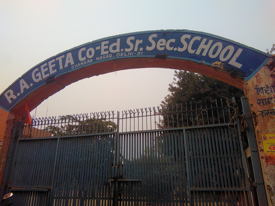 R A Geeta Co-Ed School, Shankar Nagar, Delhi | Delhi
