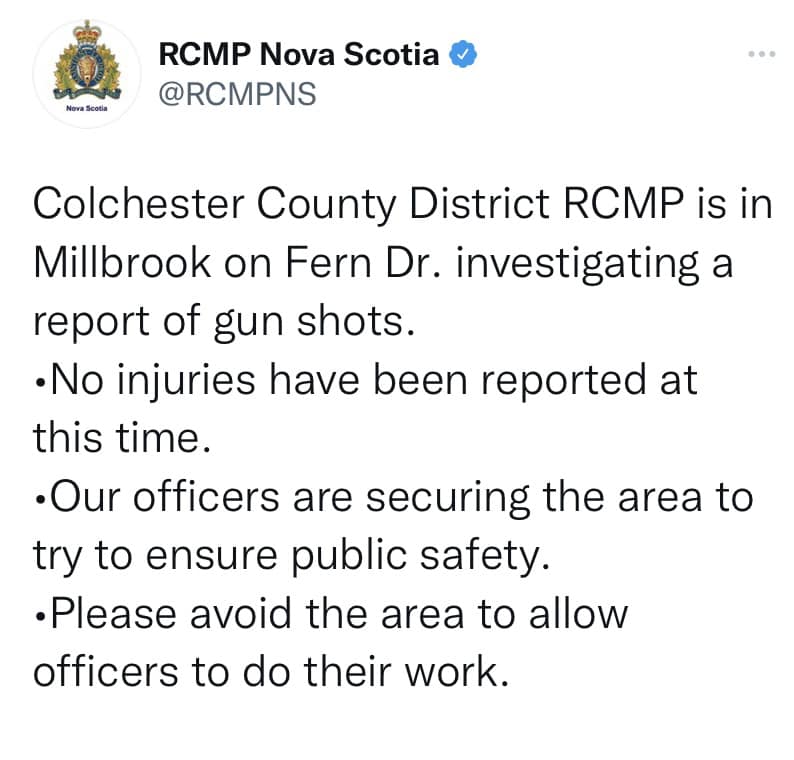 FINAL UPDATE: SUSPECT IN CUSTODY. NO... - Nova Scotia Buzz