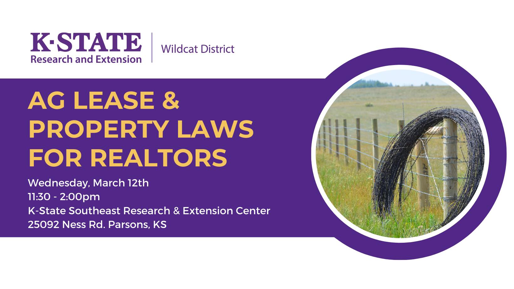 Ag Lease & Property Laws for Realtors