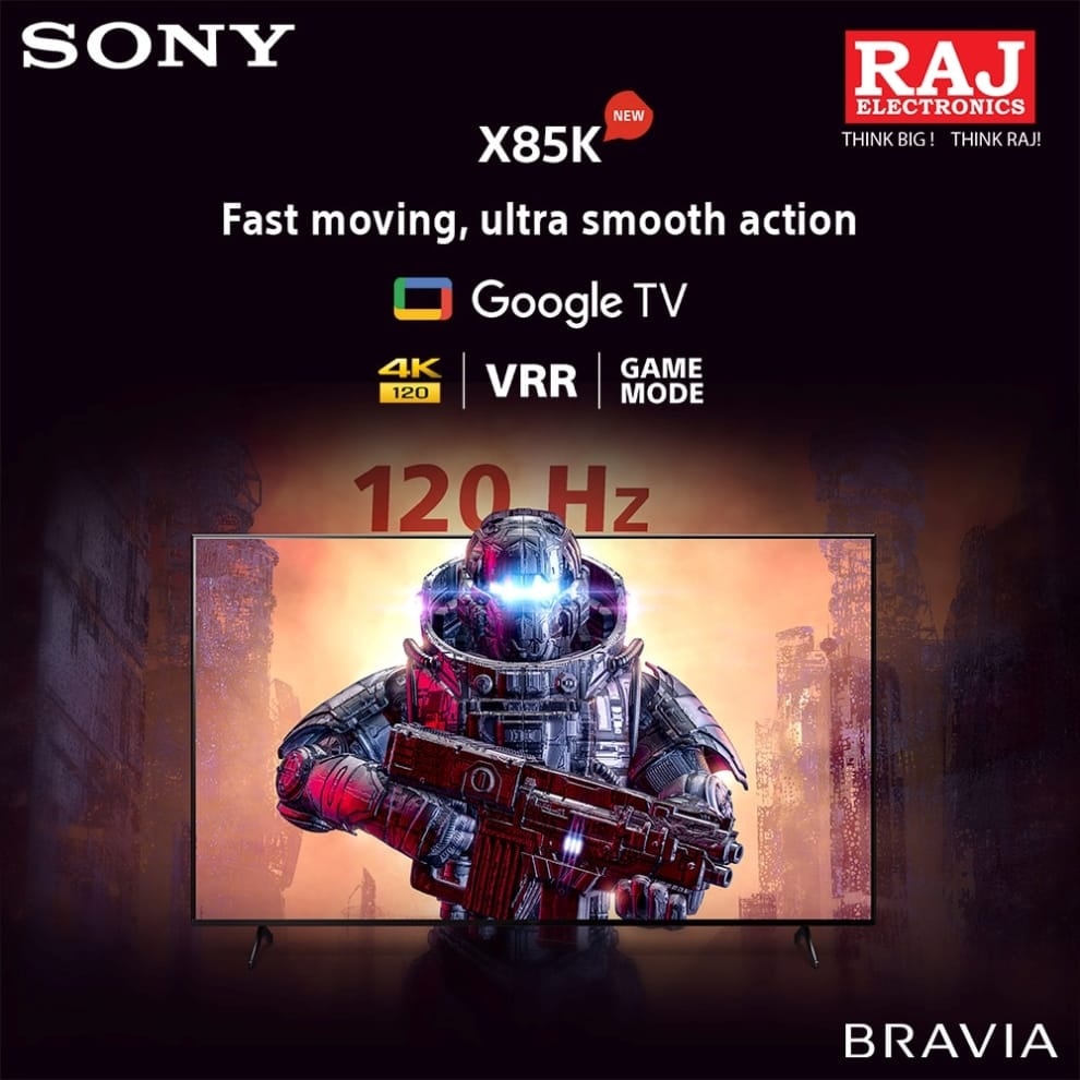 Raj Electronics - Bring home the all-new Sony Bravia X85K...