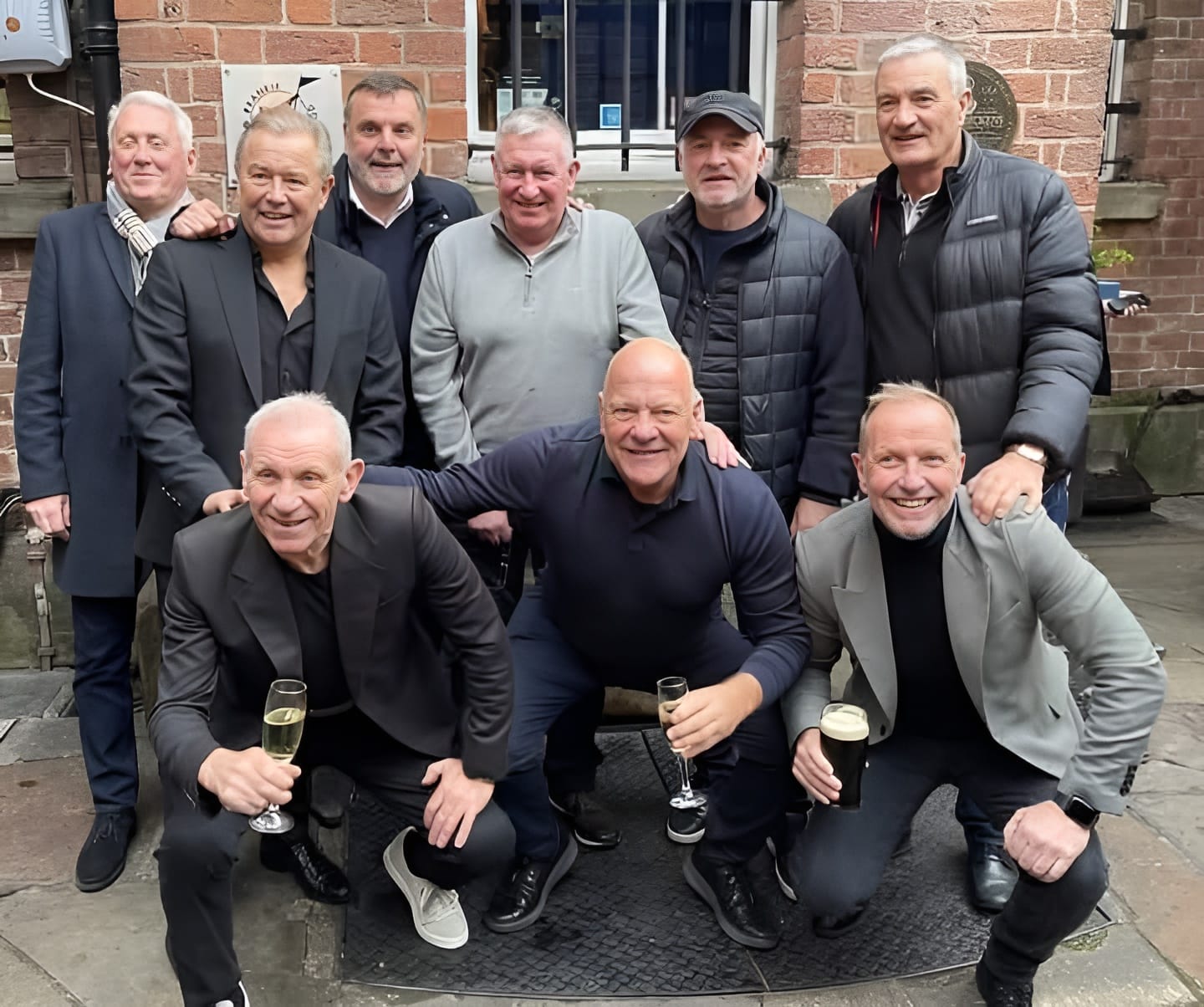 Firms - Everton old school reunion. Do you recognize any of them ...