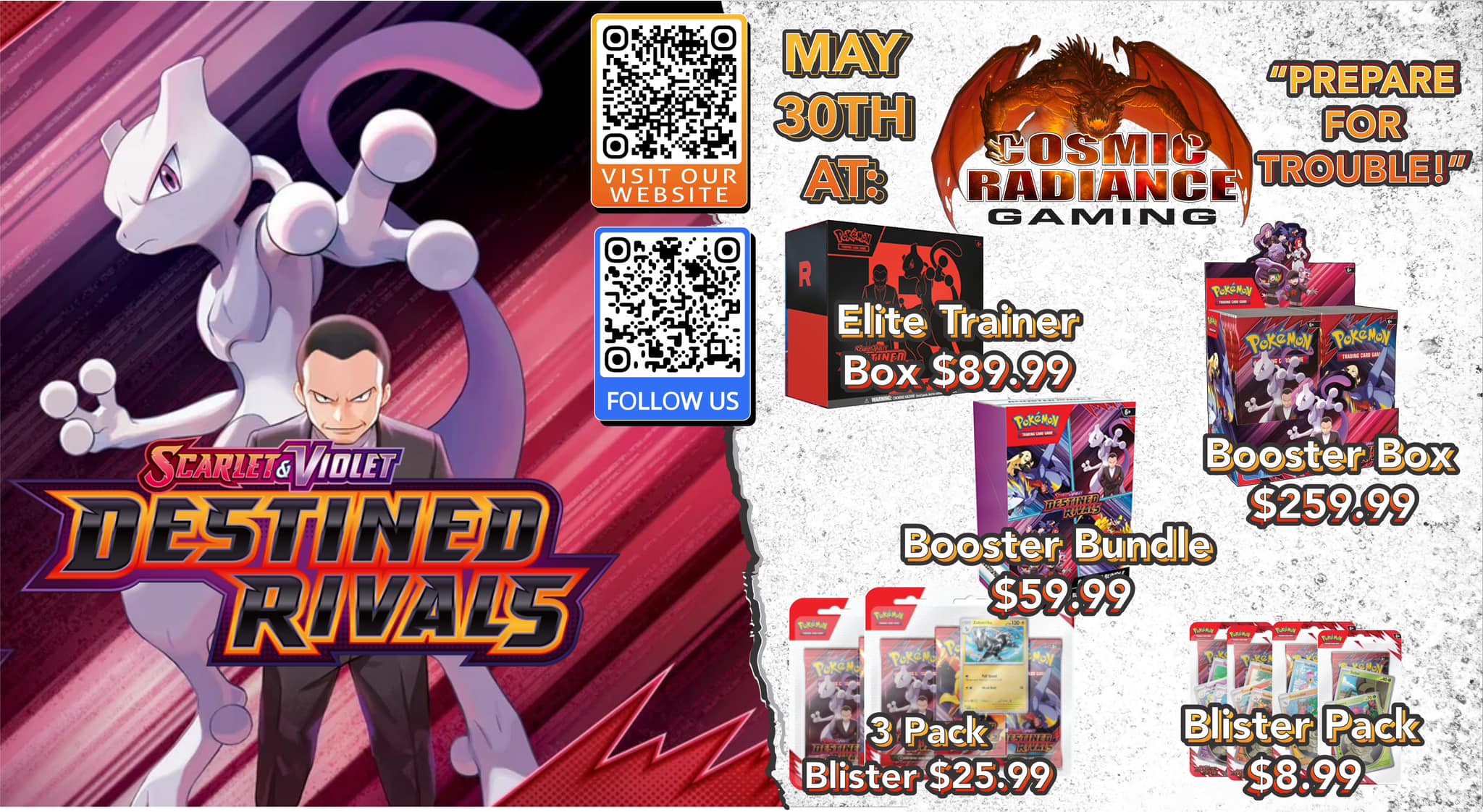 destined rivals booster box pre order  Paladin Cards setting the stage for the supercharged Pikachu ex Pokemon Destined Rivals Booster Box