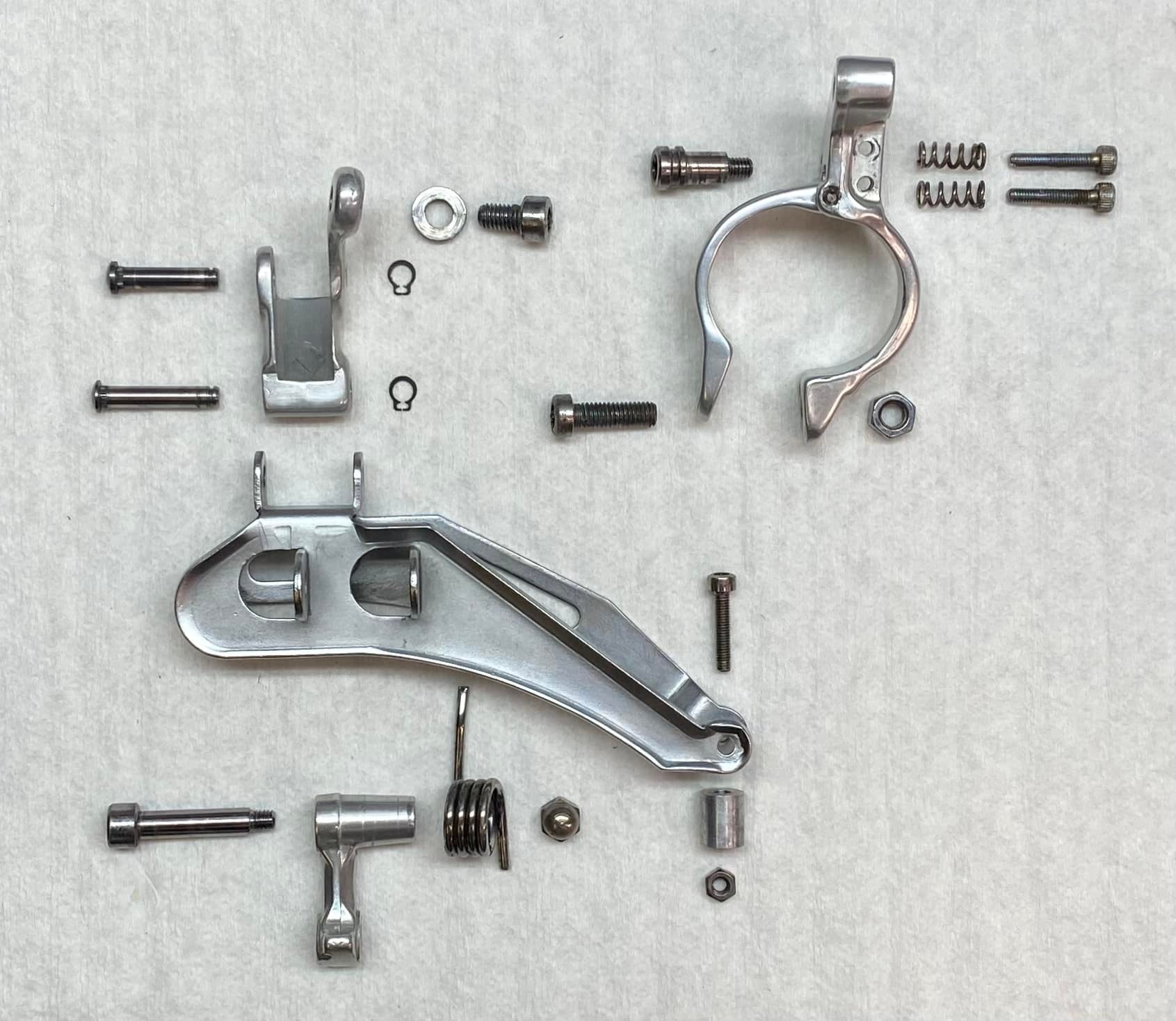 Dérailleur Avant Mavic 860 Clamp On 1990 - Pour Vélo De Route/course, Occasion Fonctionnel