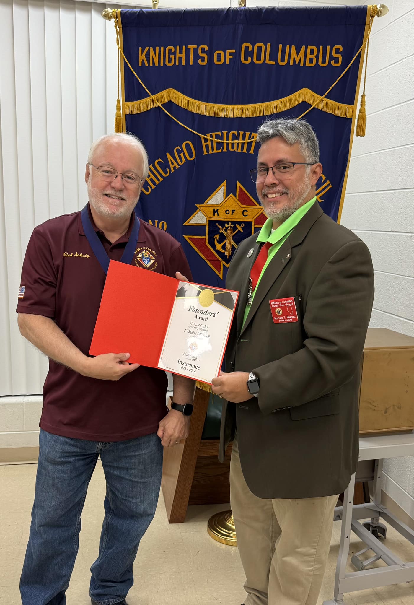 Grand Knight... - Illinois State Council Knights of Columbus | Facebook