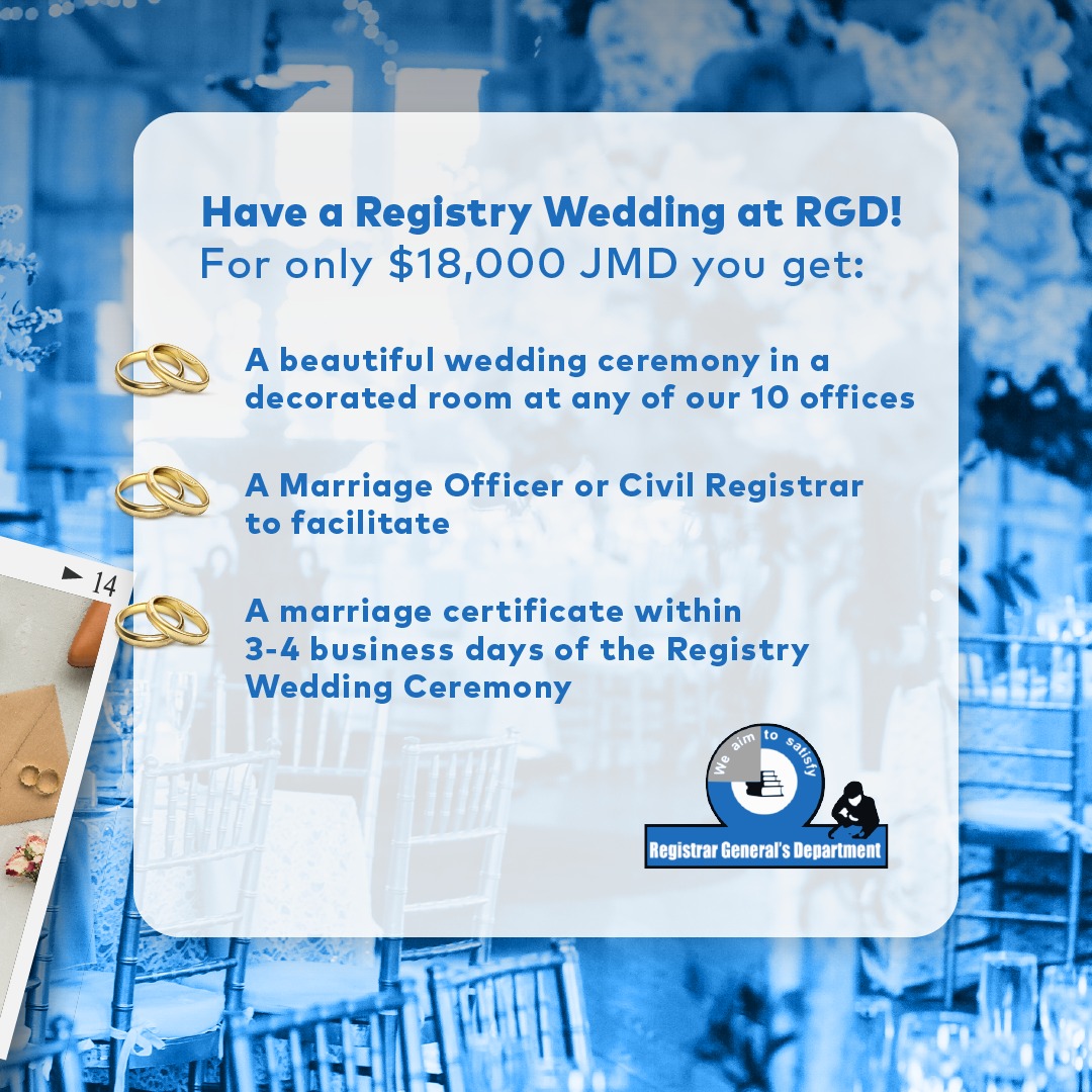 RGD Jamaica - Start your happily ever after on the right... | Facebook