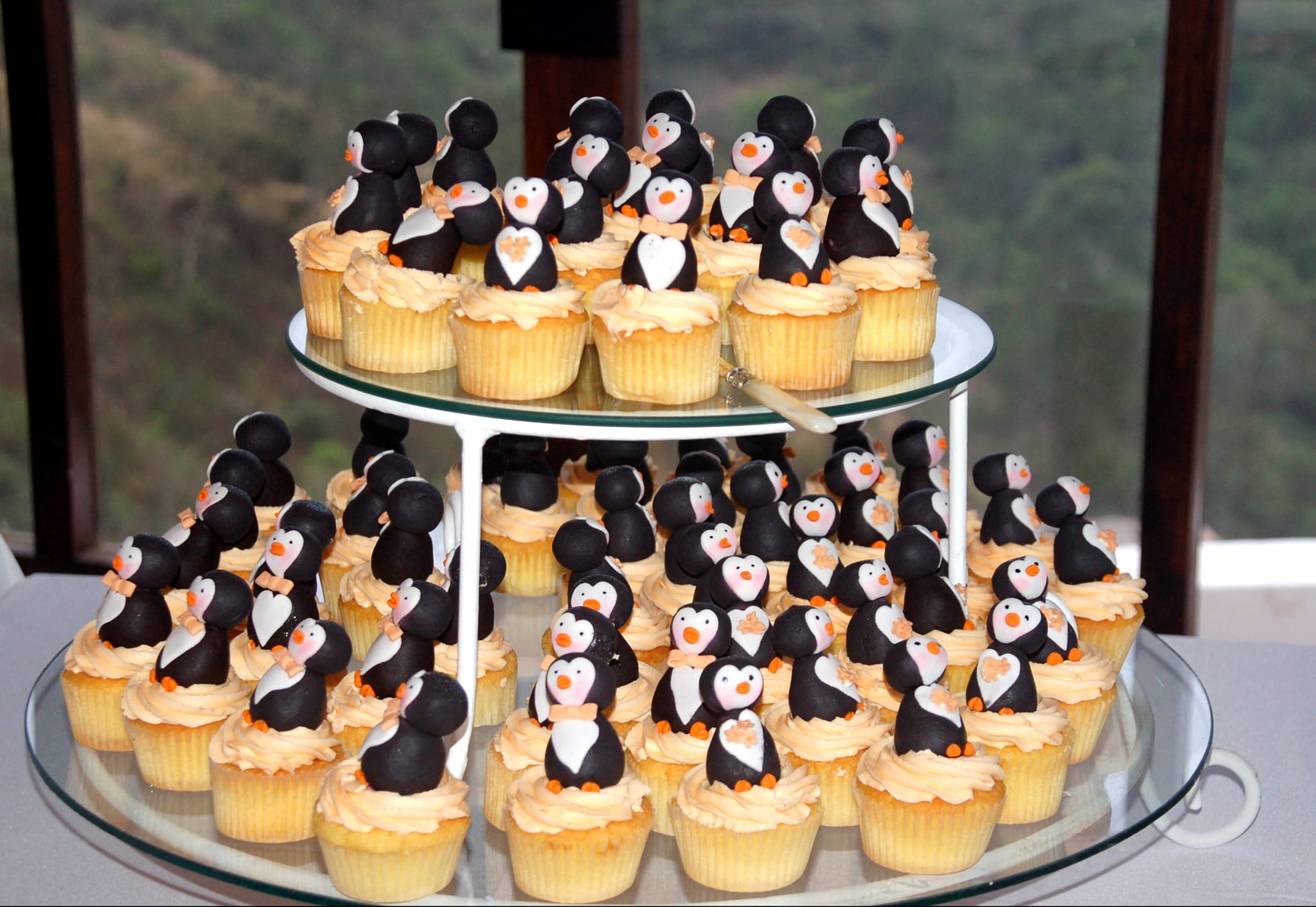 Set Of 6 Hummingbird Cupcake Toppers - Bird & Raptor Picks For Baking & Party Decor