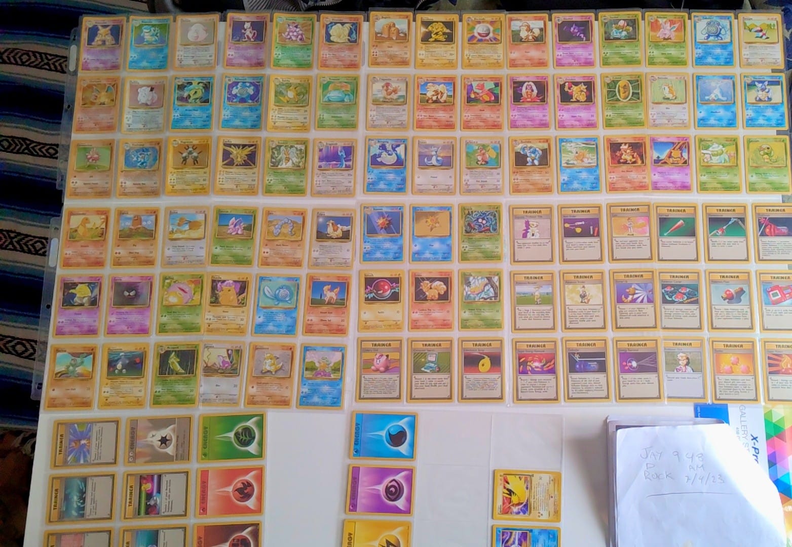 2000 POKEMON NEO PREMIUM FILE 1,2 ,3 BINDER SET JAPANESE PROMO NEW