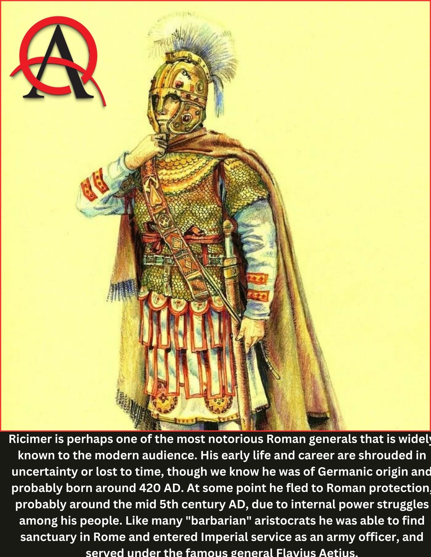 Roman World - THE RISE AND FALL OF RICIMER On October 16,...