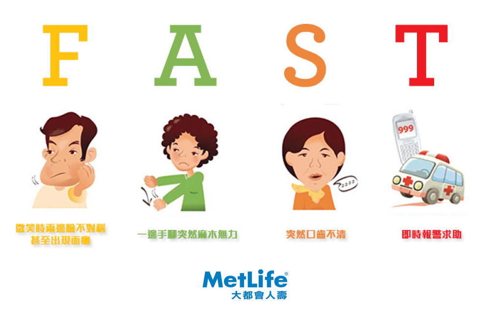 MetLife - 【中風有樣睇】 根據美國中風協會(National Stroke Association)指引，記緊F.A.S.T.中風 ...