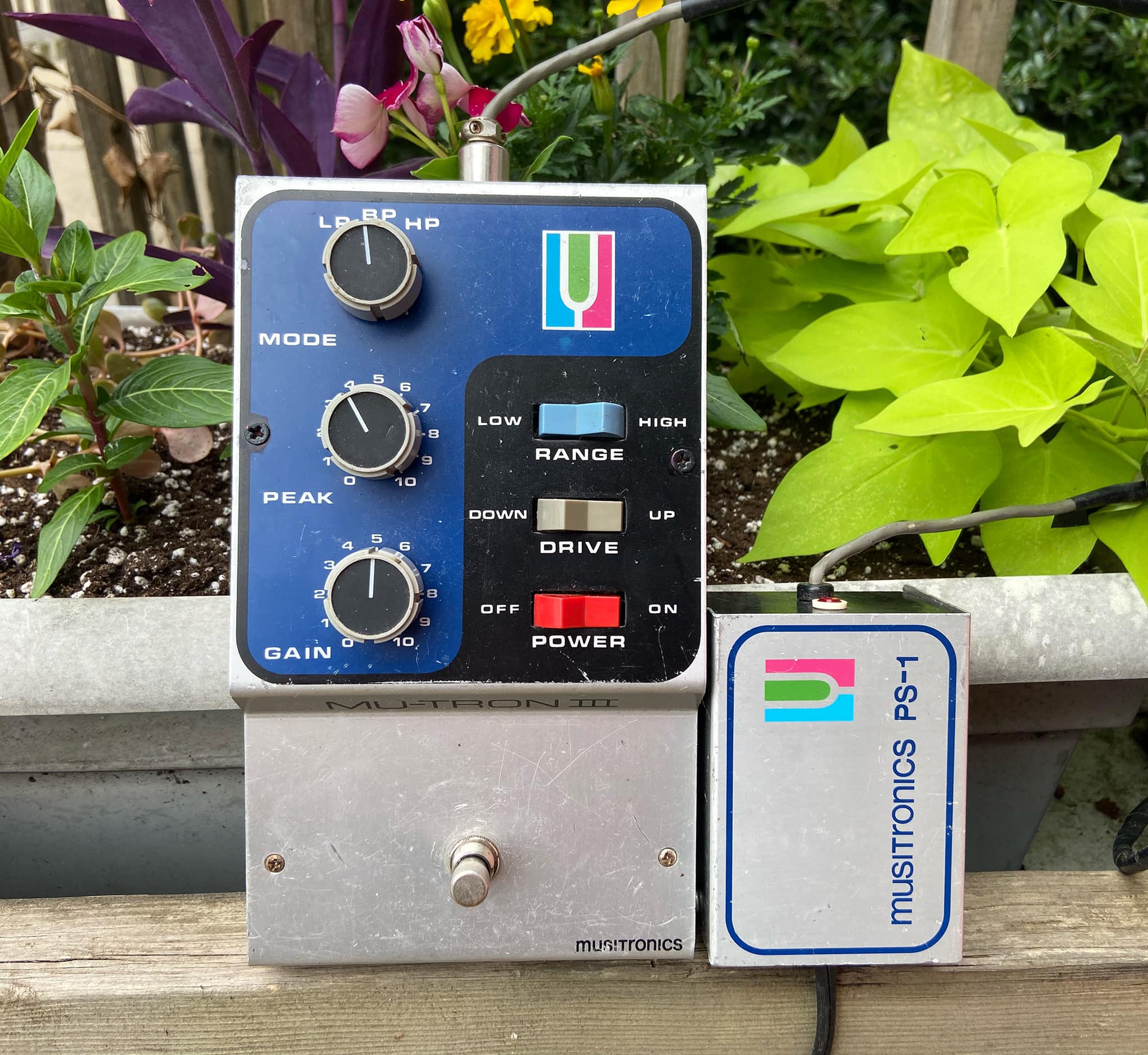 Mu-Tron III '74 with original power supply ✌️