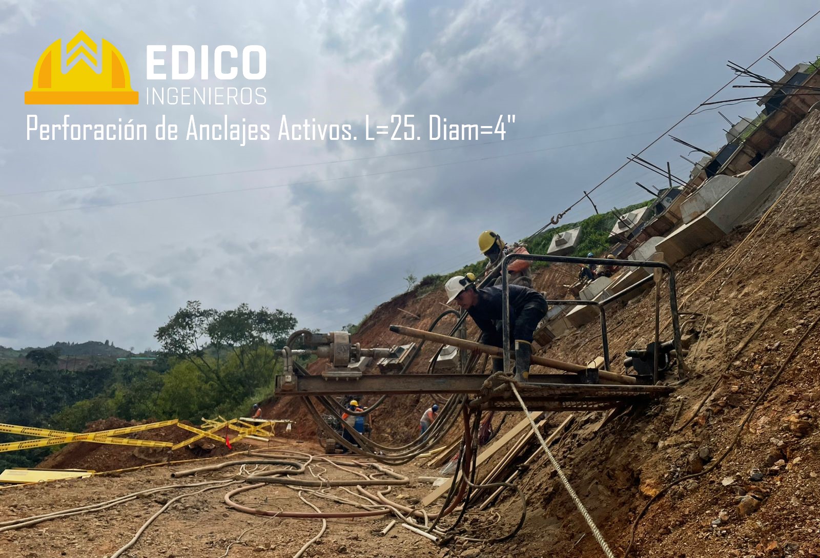 Obras de Estabilización de taludes -... - EDICO ingenieros | Facebook