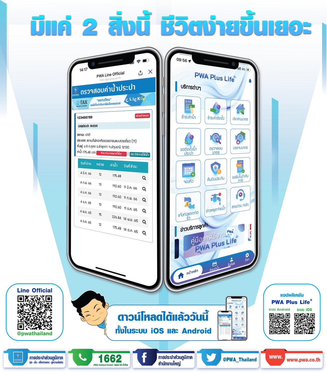 🔵 PWA Plus Life+ และ... - การประปาส่วนภูมิภาค สำนักงานใหญ่ | Facebook