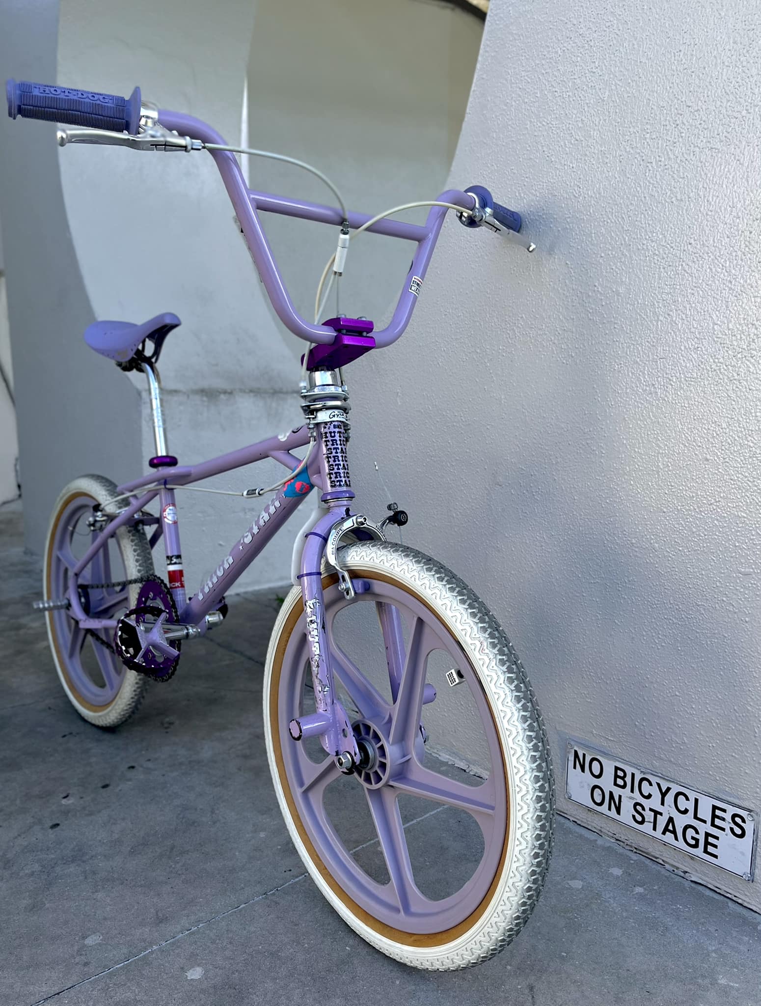 1986 Hutch Trick Star BMX bike