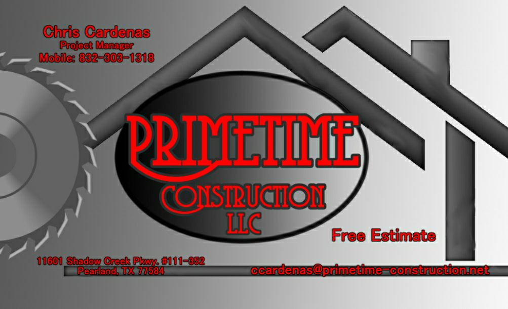 Primetime Construction LLC | Pasadena TX