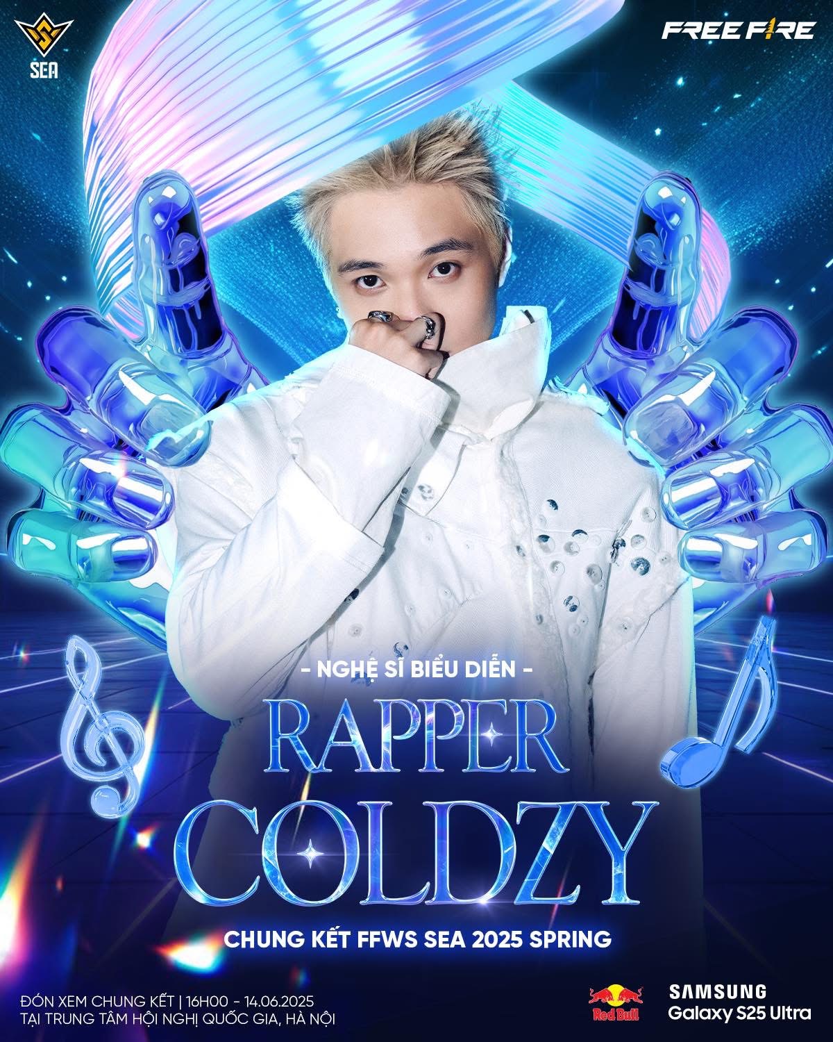 The First - Rapper Coldzy sẽ biểu diễn tại chung kết FFWS Sea 2025 ...