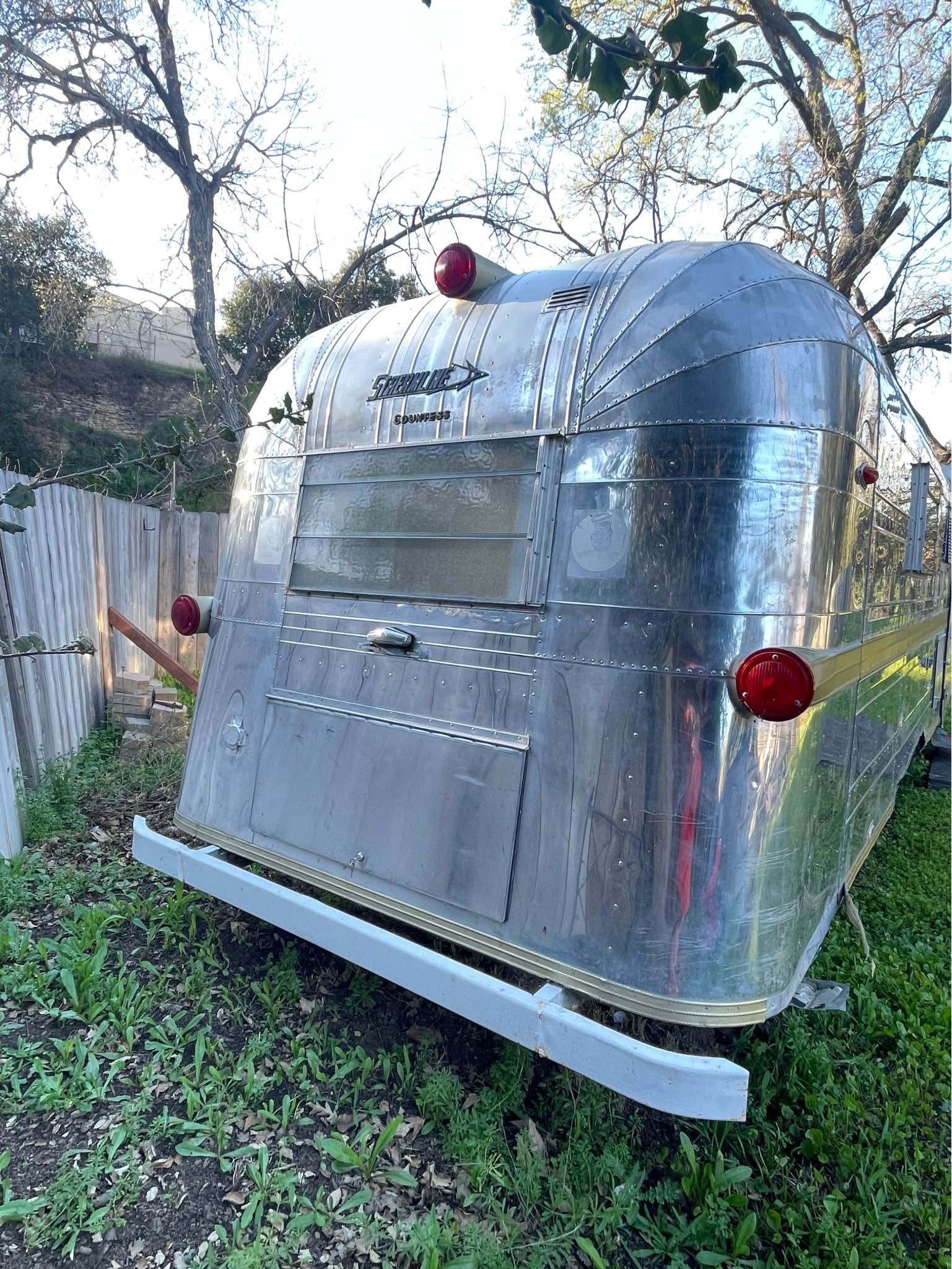 Vintage streamline countess trailer 26 foot long - Trailers ...