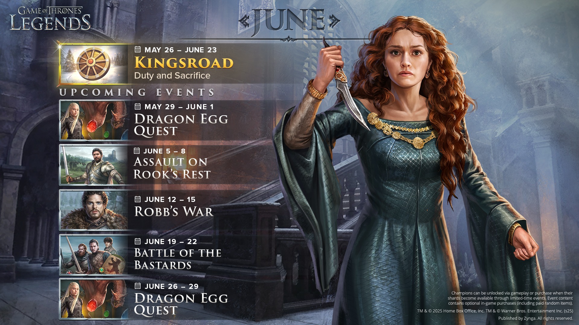 Game - June’s event calendar has arrived! Read on for more details on ...
