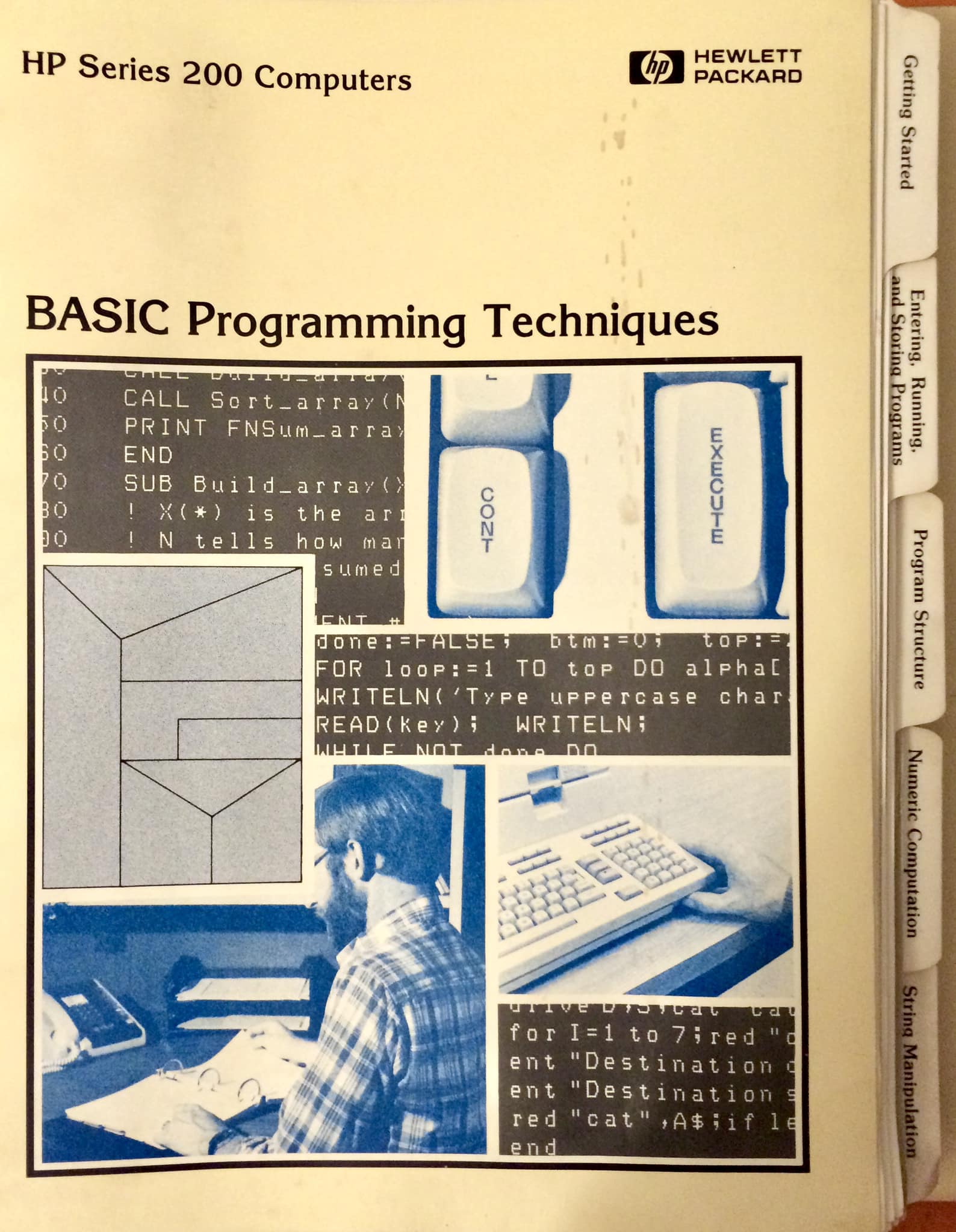 Retro help system for old programming tools