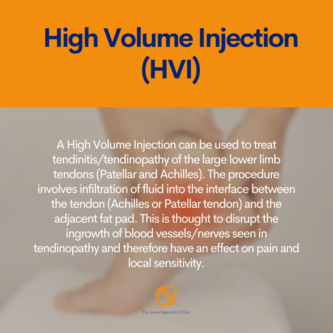 What is a High Volume... - The Joint Injection Clinic
