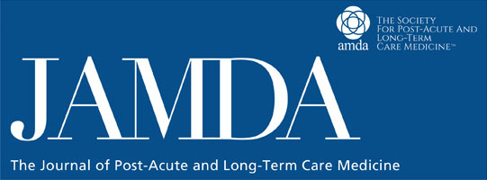 JAMDA the Journal of Post-Acute and Long-Term Care Medicine