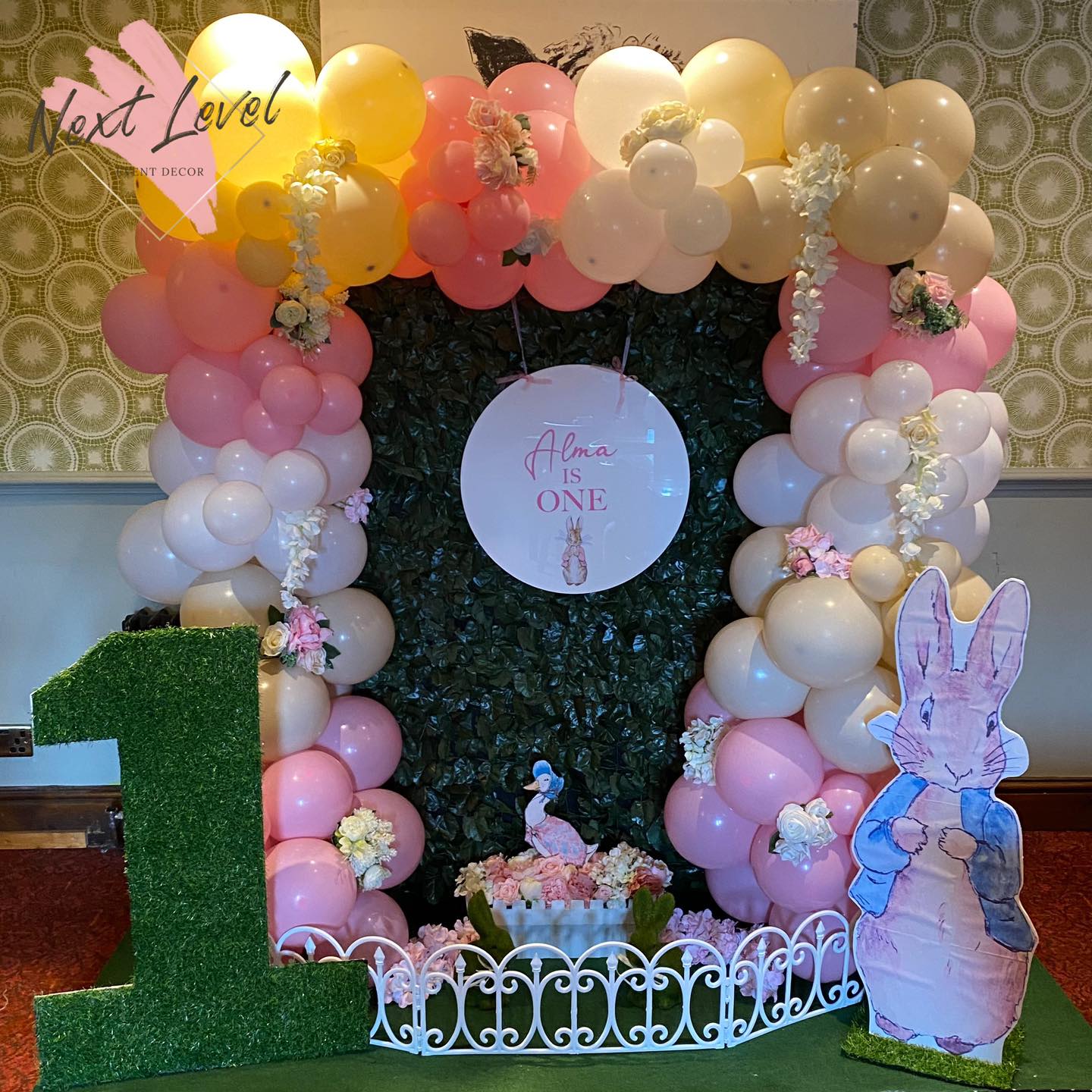 Our Pretty Peter Rabbit setup for... - Next Level Event Decor