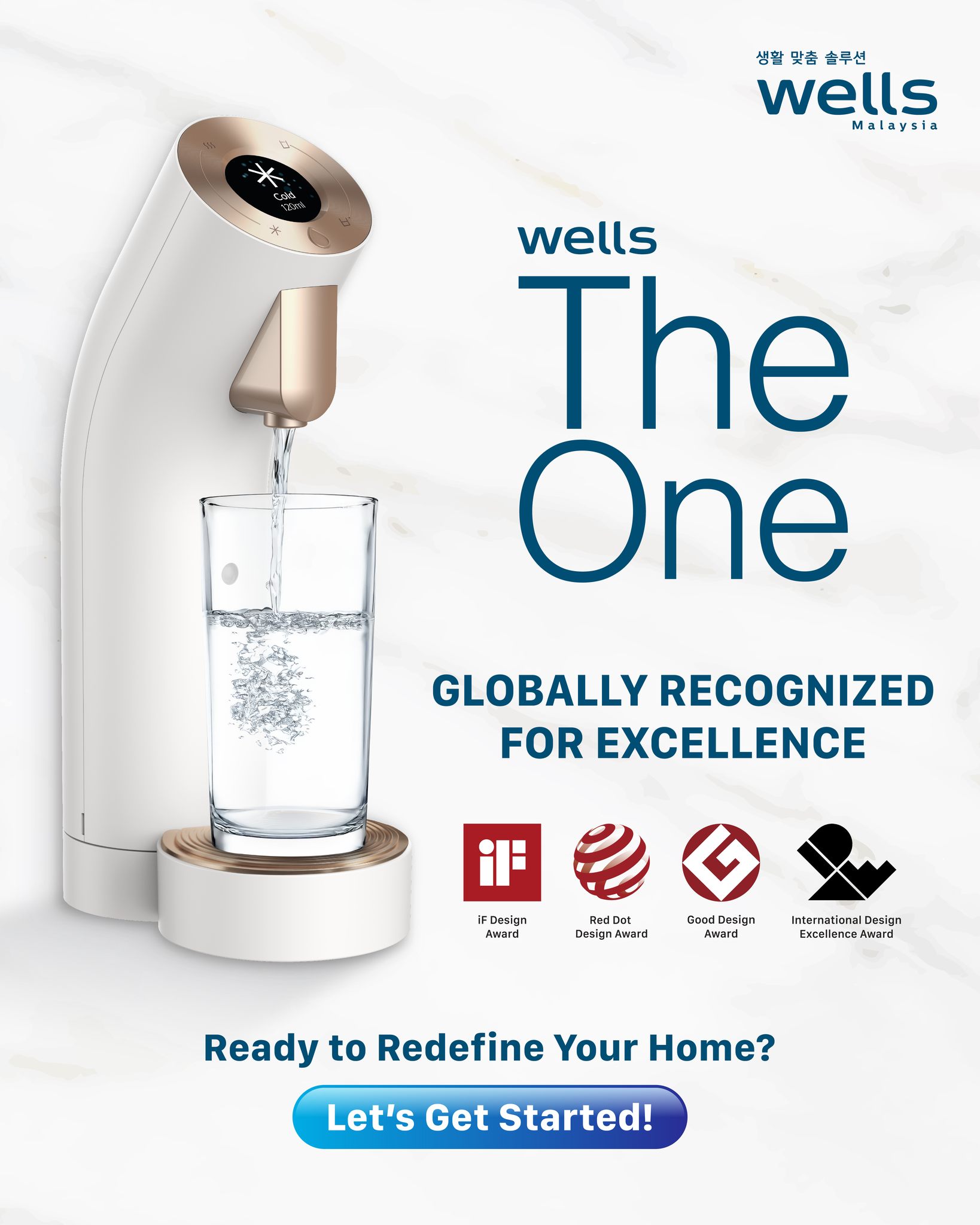 Wells - Experience the award-winning Wells The One Purifying Water ...