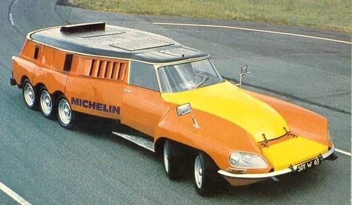 Michelin's 1972 PLR experimental vehicle